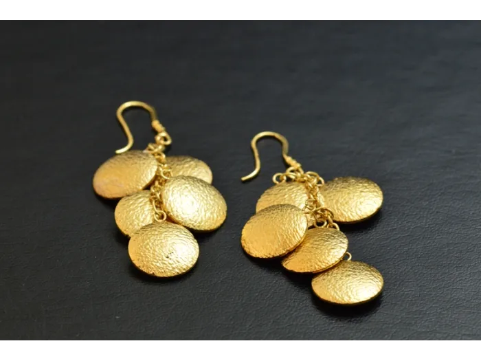 Pendientes Largos de Oro