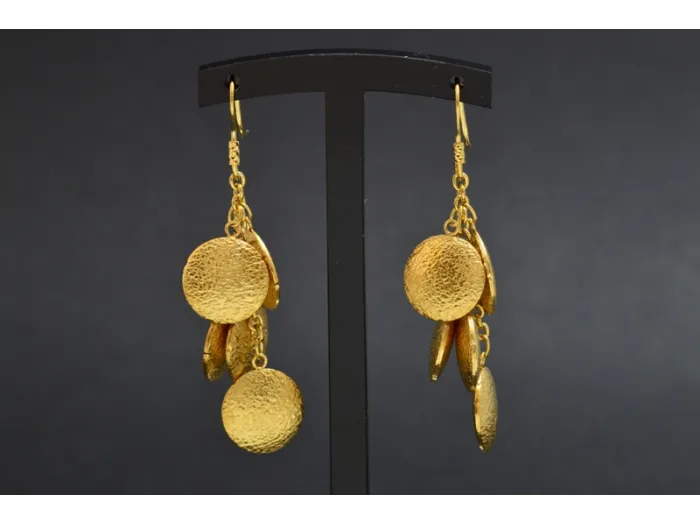 Pendientes Largos de Oro