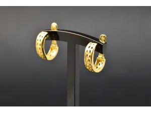 Pendentes Aros de Ouro Follas