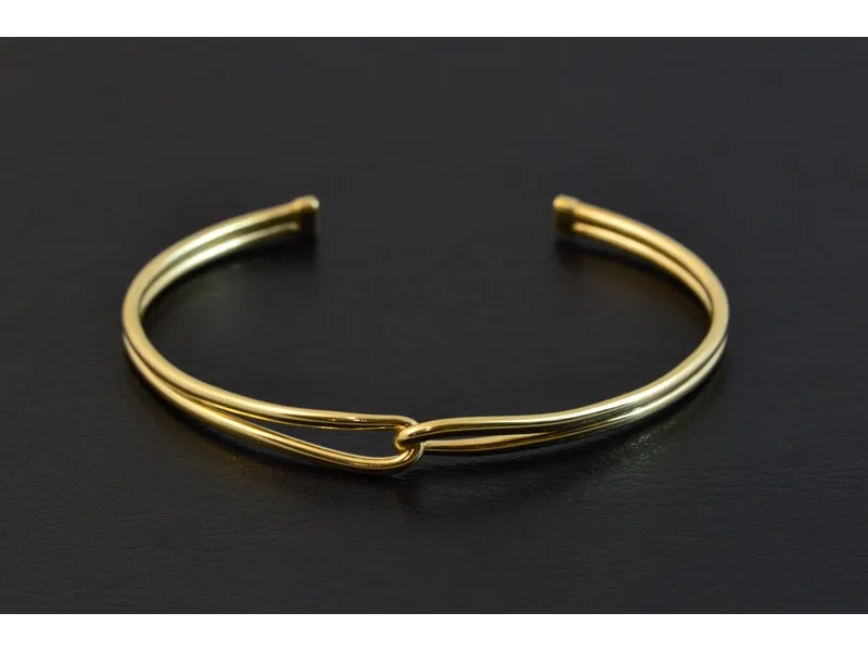 Brazalete de Ouro Infinito