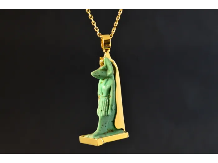 Pendant with Ancient Amulet of Anubis