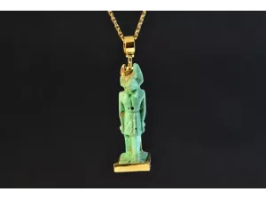 Pendant with Ancient Amulet of Anubis