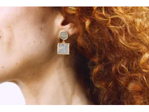 Earrings with Arabic Medieval Coins