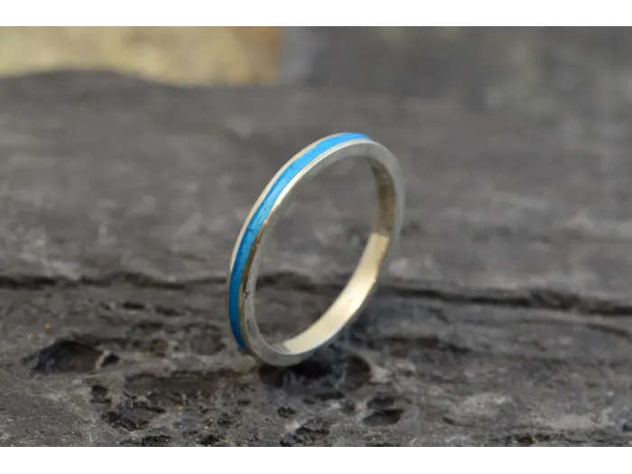 Anillo de plata de ley