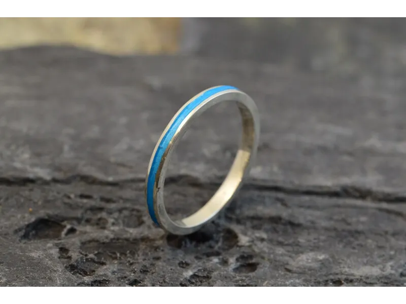 Anillo de plata de ley