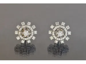 Pendientes de Oro Blanco