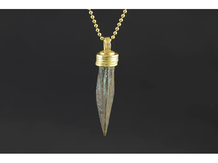Pendant with 2200-Year-Old Arrowhead