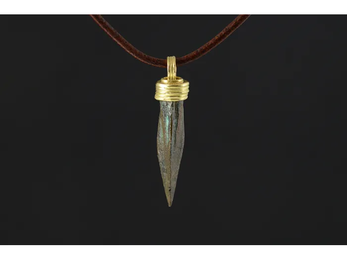 Pendant with 2200-Year-Old Arrowhead