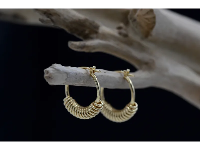 Pendientes Aros de Oro