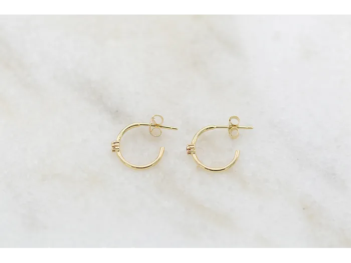 Pendientes Aros de Oro