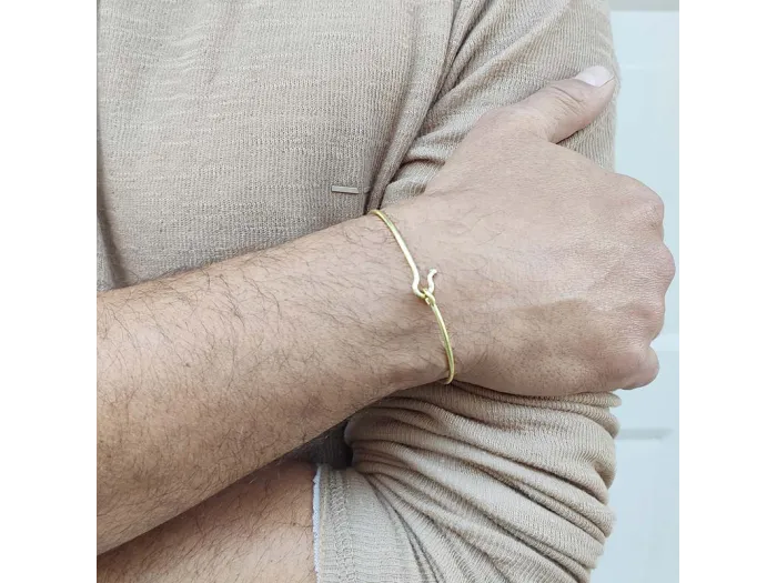 Louro Gold Bangle