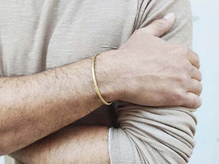 Matte Gold Bracelet