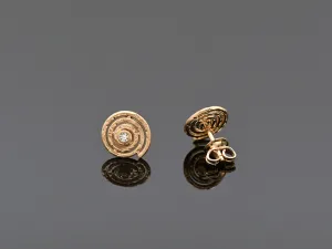 Pendientes de Oro Rosa con Diamantes