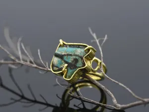 Ring with Antique Amulet