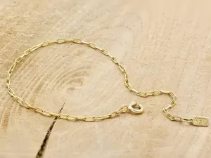 18K Gold Link Bracelet