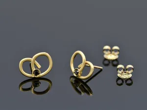 Pendientes de Oro con Diamantes