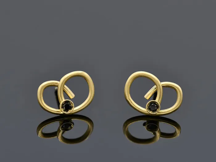 Pendientes de Oro con Diamantes