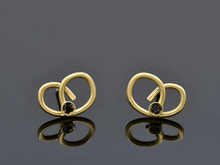 Pendientes de Oro con Diamantes