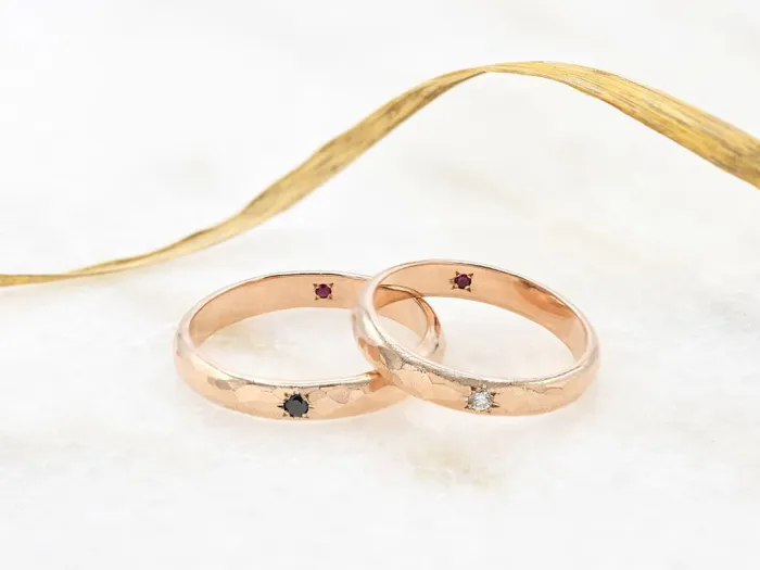 Alianza de Oro Rosa Martelé