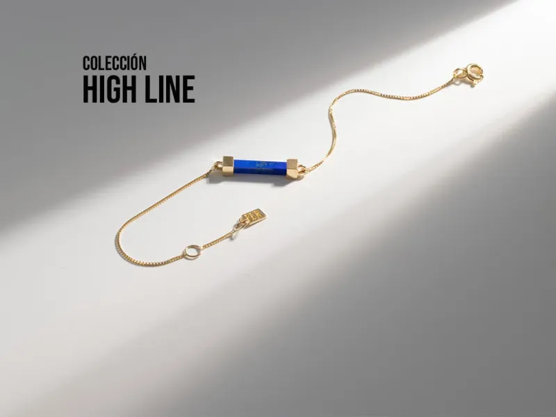 High Line Bracelet with Lapis Lazuli