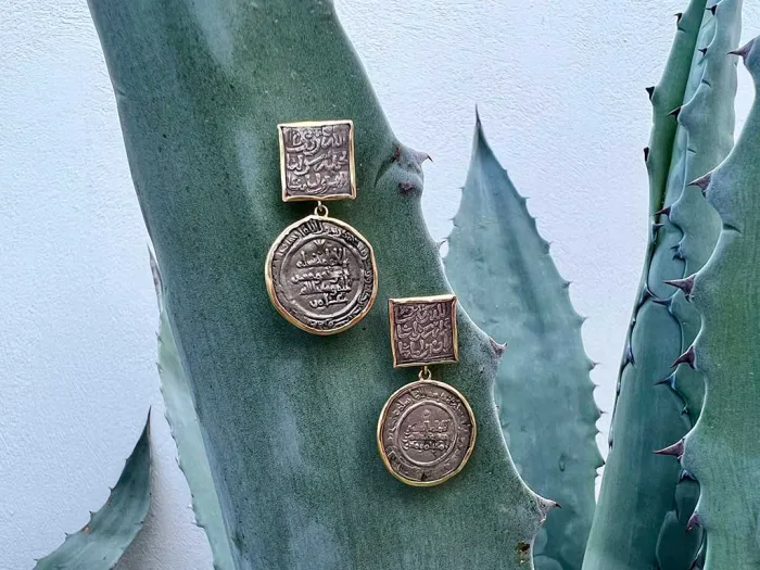 Pendientes con Monedas Hispano-Árabes Medievales