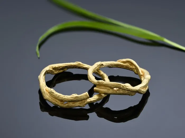 Olive Branch Gold Band
