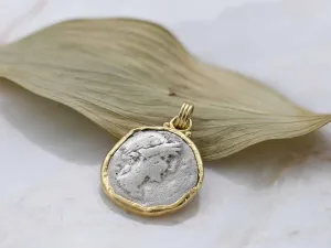 Colgante de Oro con Moneda Romana