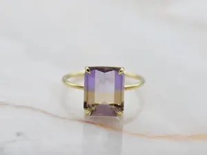 Ring with Ametrine