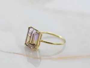 Ring with Ametrine