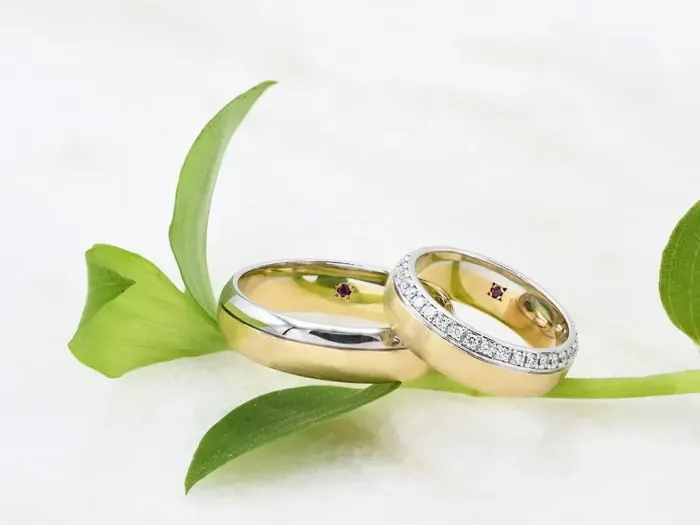 Alianza de Ouro Amarelo e Branco