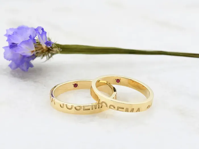 18K customized Gold Ring