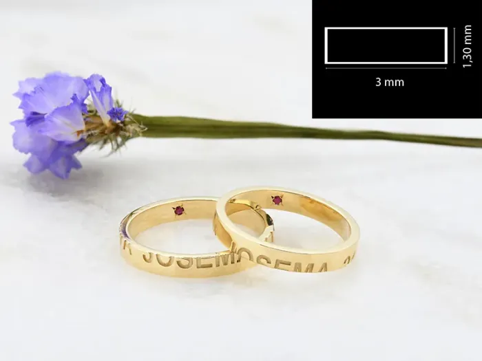 18K customized Gold Ring