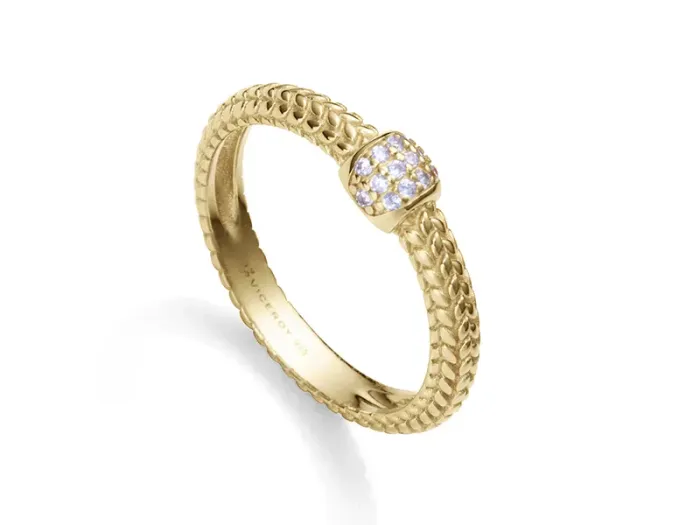Silver Ring with Zirconia