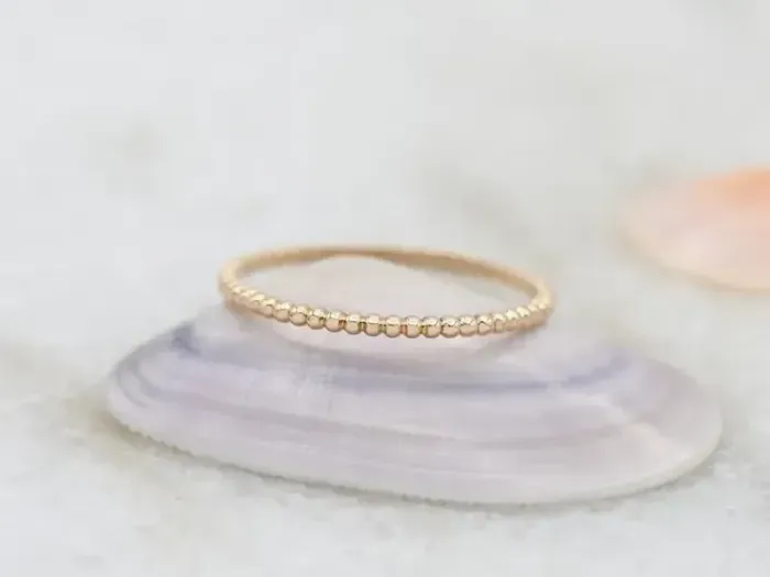 18K Rose Gold Ring