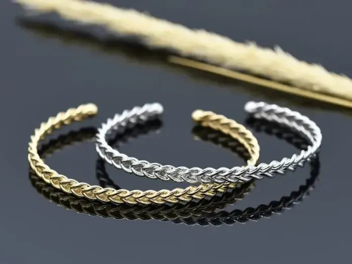 Brazalete de Espiga en Ouro