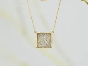 Gold Necklace with Medieval Coin