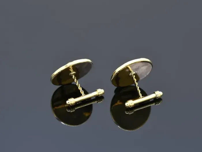 Cufflinks with Ancient Roman Coins