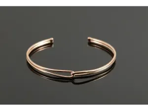 Brazalete de Oro Rosa Infinito