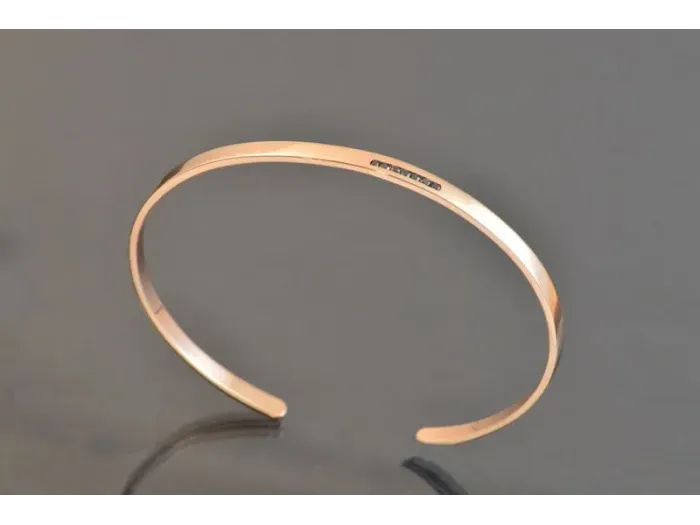 Brazalete de Oro Rosa