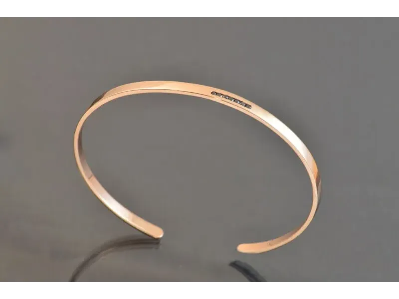 Brazalete de Oro Rosa