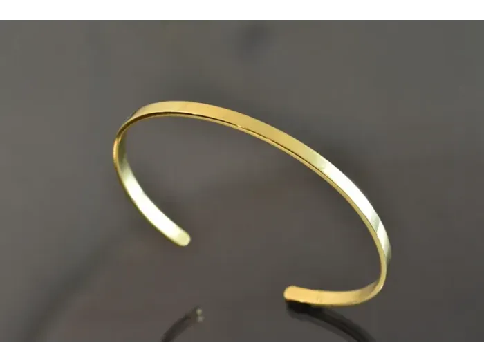 Brazalete de Oro Amarillo