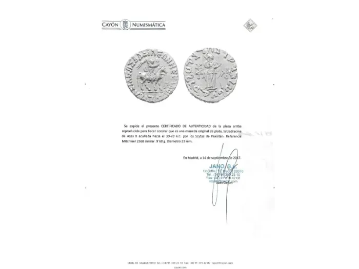 Colgante con Moneda Escita