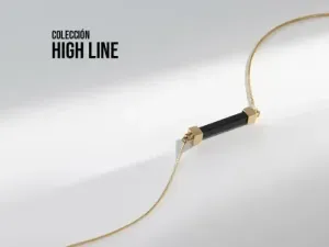 High Line Necklace with Onyx