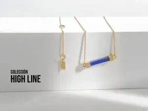 High Line Necklace with Lapis Lazuli