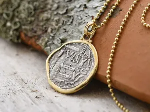 Gold Pendant with Medieval Coin