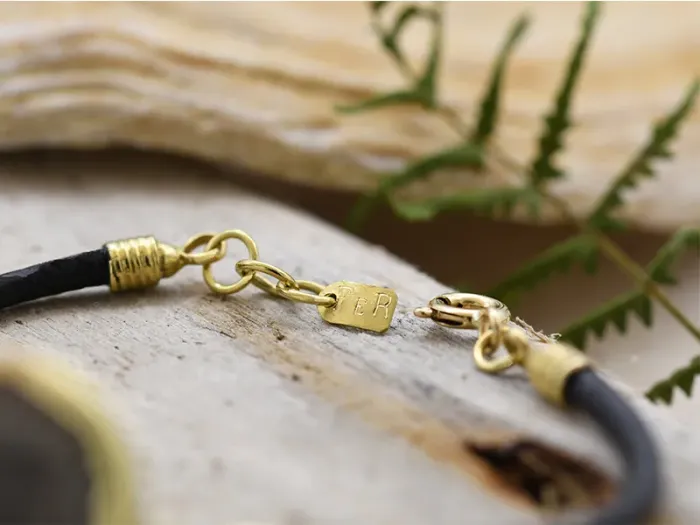 Gold Bracelet with Roman Coin