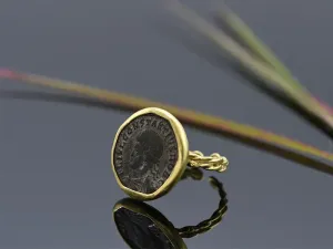 Ring with Roman Coin