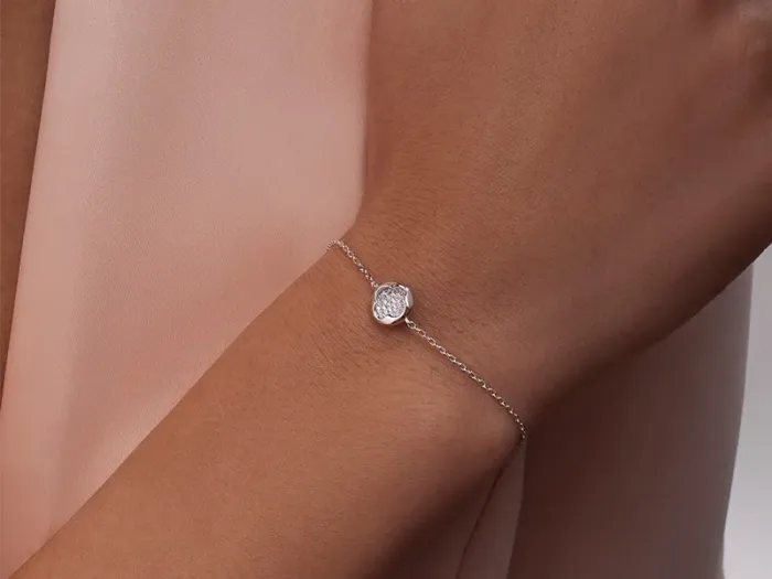 Pulsera de Plata con Circonitas