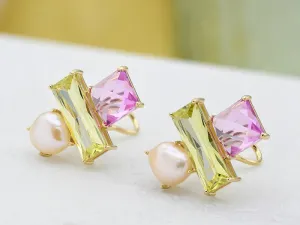 Pendientes de Oro con Perla