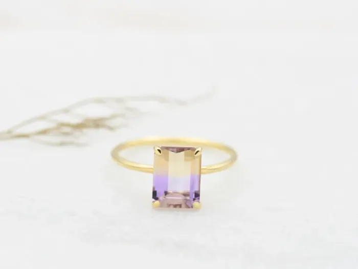 Ring with Ametrine